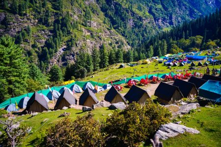 Offbeat Kheerganga 360 View  Camping