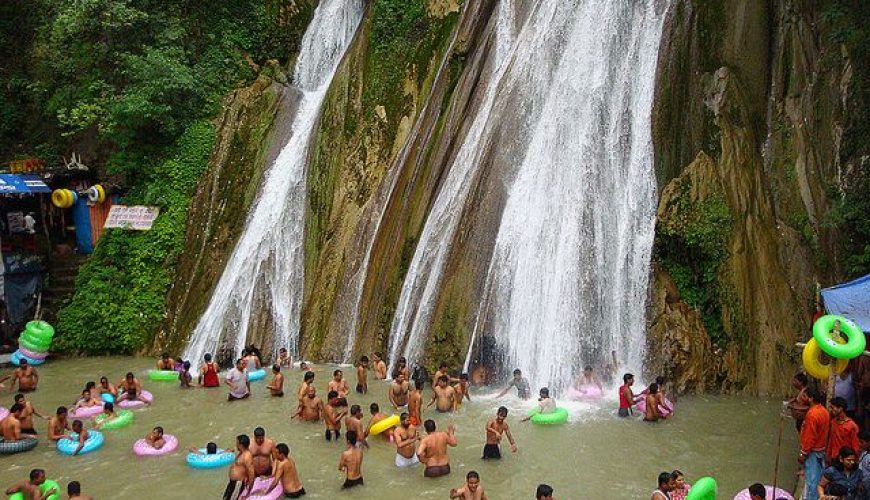 Waterfall-in-Mussorie